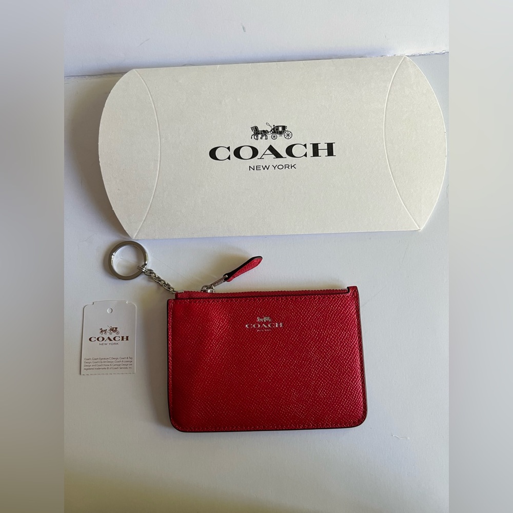 Coach Coin Purse with Key Chain